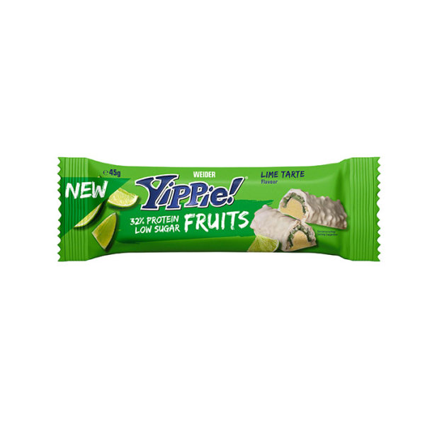 Weider YIPPIE!® Bar Fruits Lime Tarte / 45 g Riegel