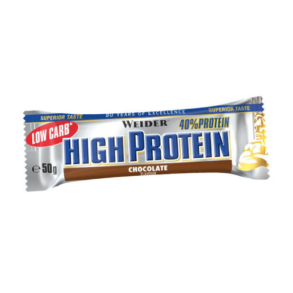 Weider Low Carb High Protein Bar 50 g Riegel Schoko